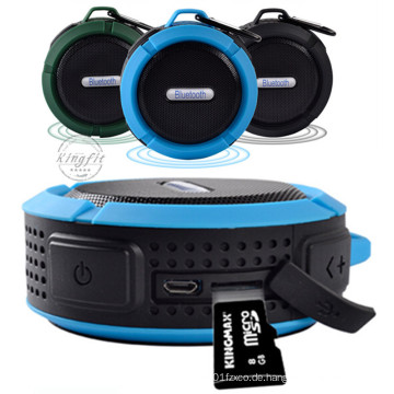 Wholesale drahtlose tragbare Bluetooth Lautsprecher C6 wasserdicht